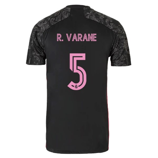 Maillot Football Real Madrid Third NO.5 Varane 2020-21 Noir